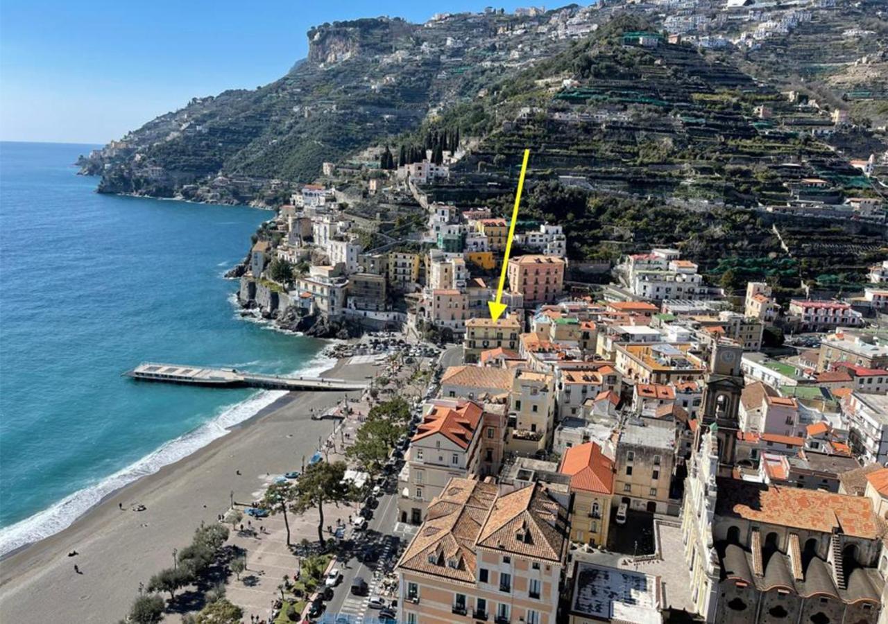 Bed and Breakfast Beb Palazzo Mancini Minori Exterior foto